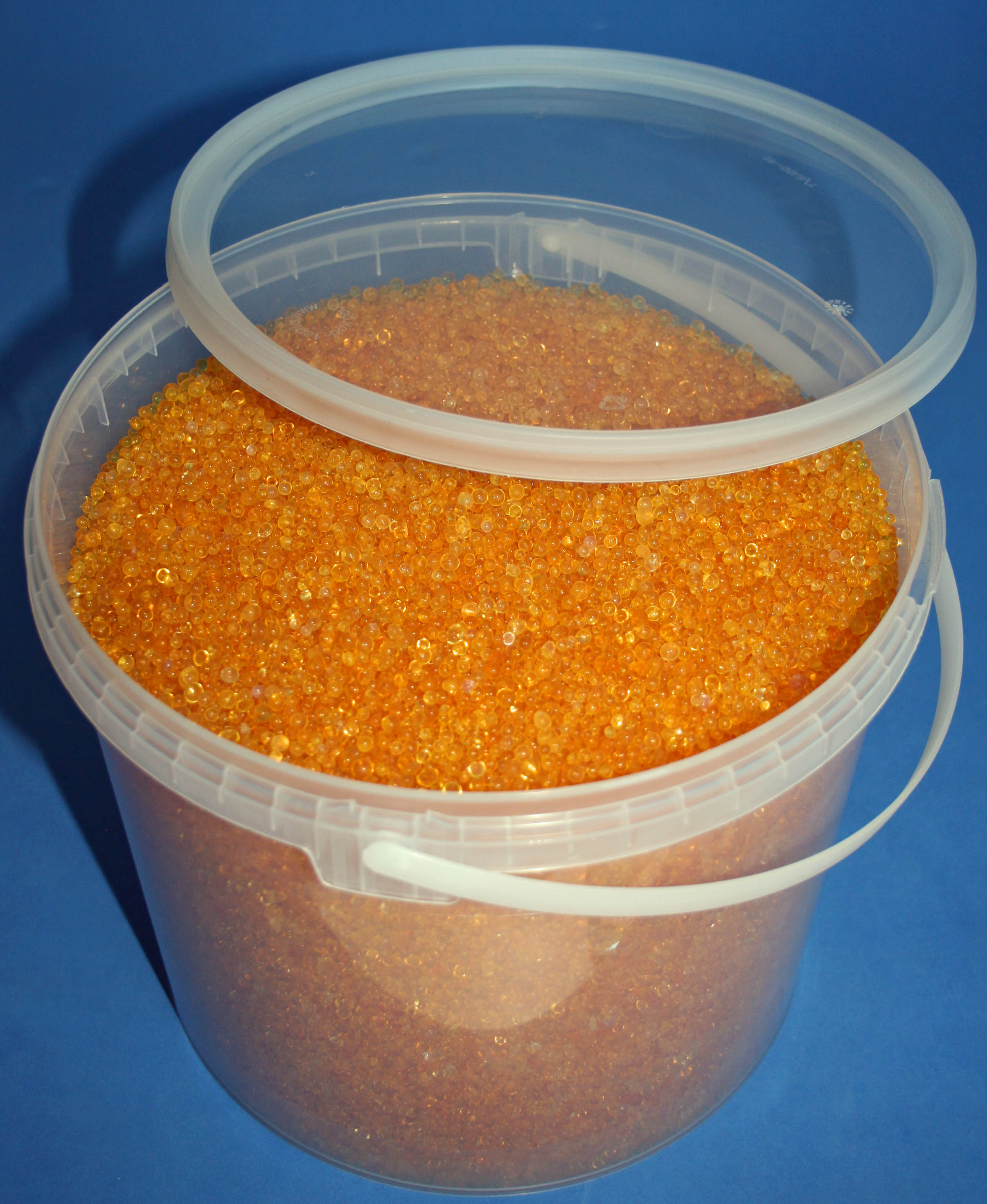 Silica Gel Orange regenerierbar, Trockenmittel mit Indikator